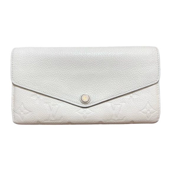 Louis Vuitton Monogram Empreinte Sarah Wallet NM - Picture 1 of 8